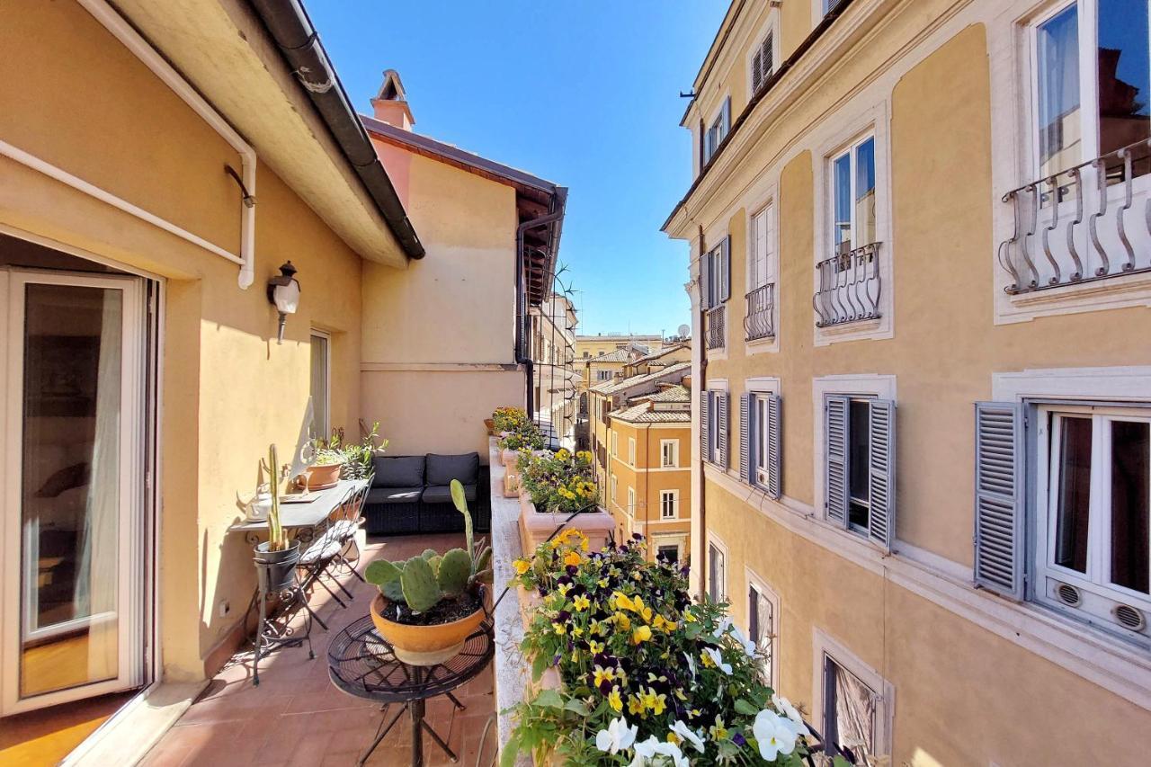 4Bnb - Luxury Trevi Apartment W Terrace Rome Exterior photo